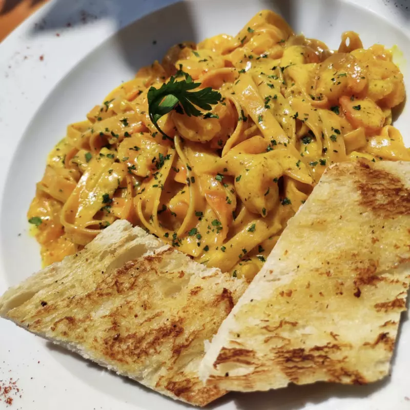 PASTA DE CAMARONES