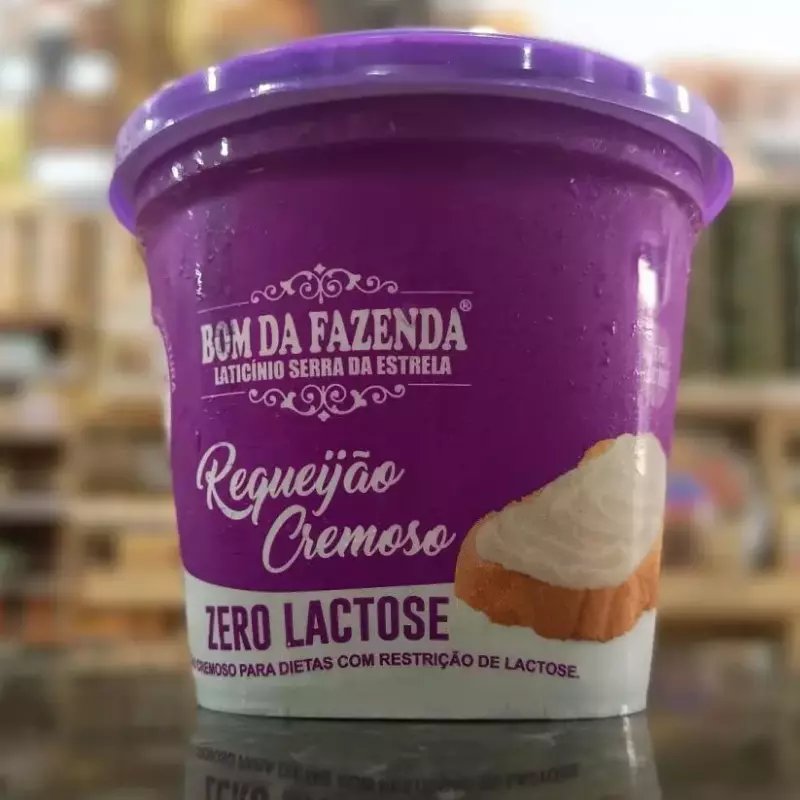 Requeijão Cremoso Zero Lactose