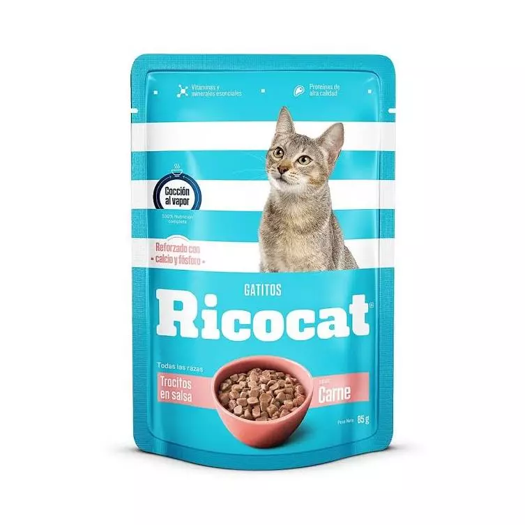 RICOCAT Trocitos Pouch 85 GR