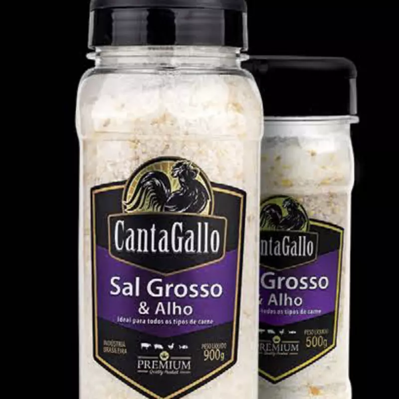 SAL GROSSO E ALHO