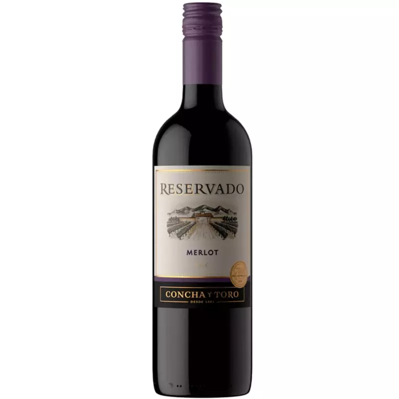 VINHO RESERVADO CONCHA Y TORO MERLOT