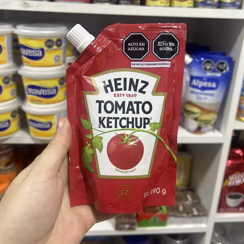 Ketchup Heinz pequeña 190g