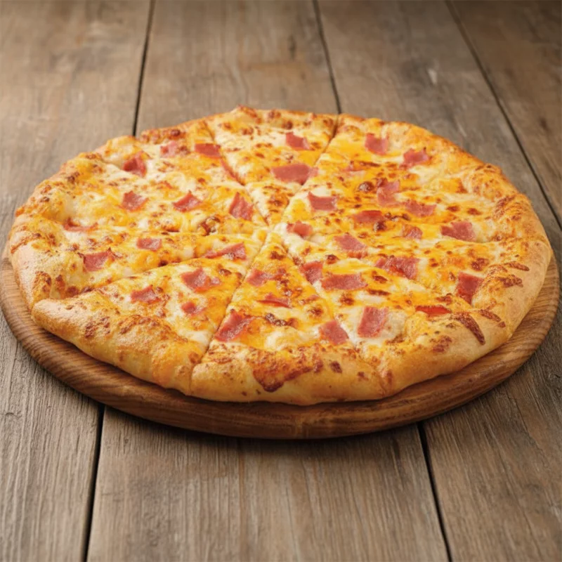 Pizza JAMON YORK Y QUESO