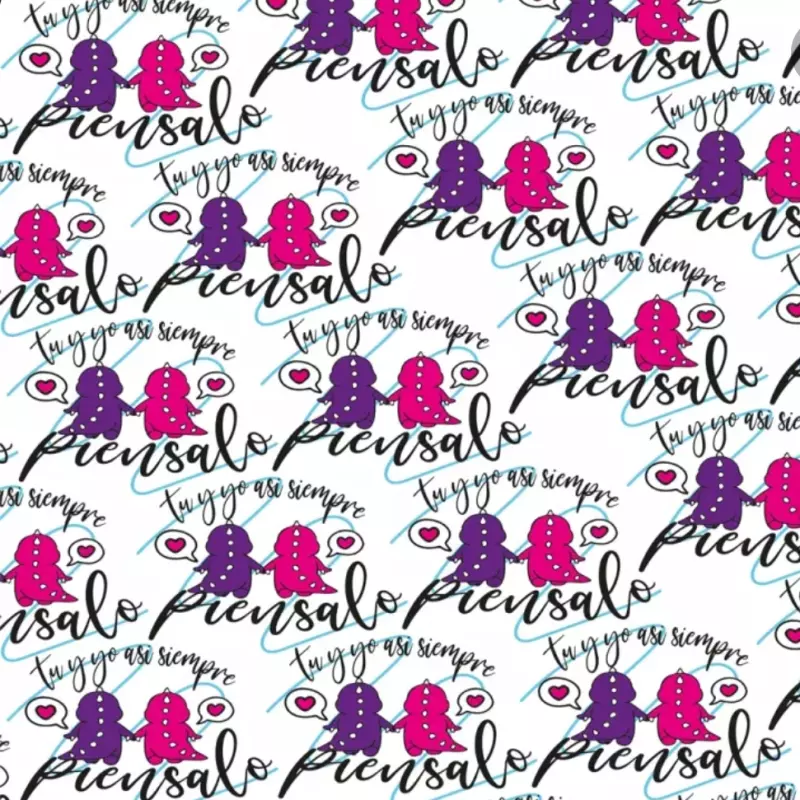 Papel de Regalo Piénsalo Tu y Yo