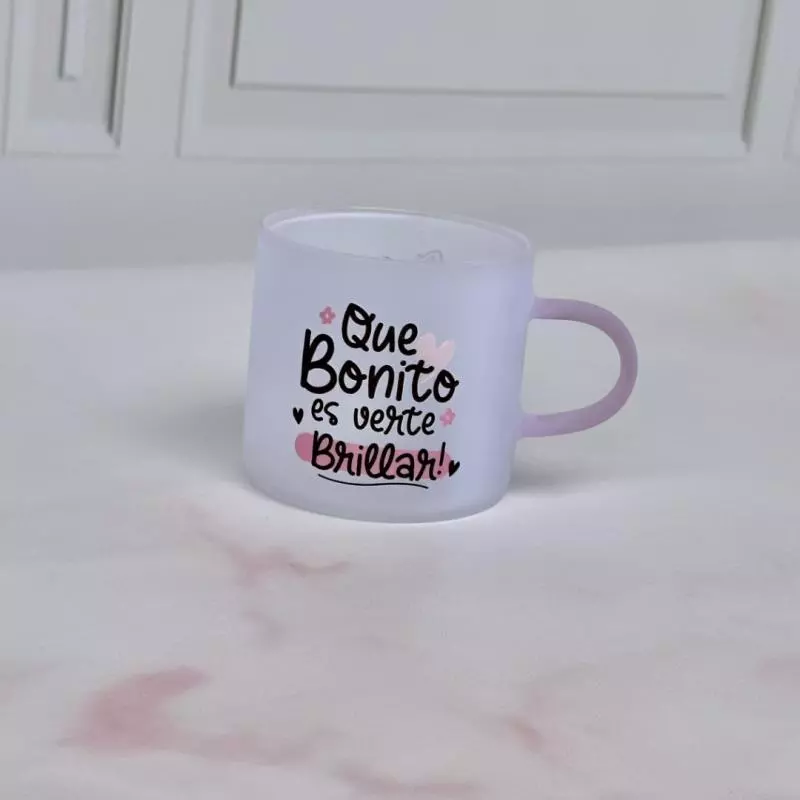 Mug tintero mini opalizado
