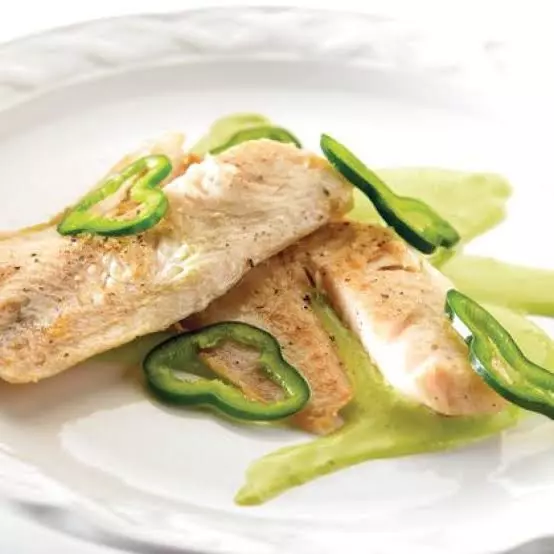 FILETE EN CREMA DE CHILE JALAPEÑO