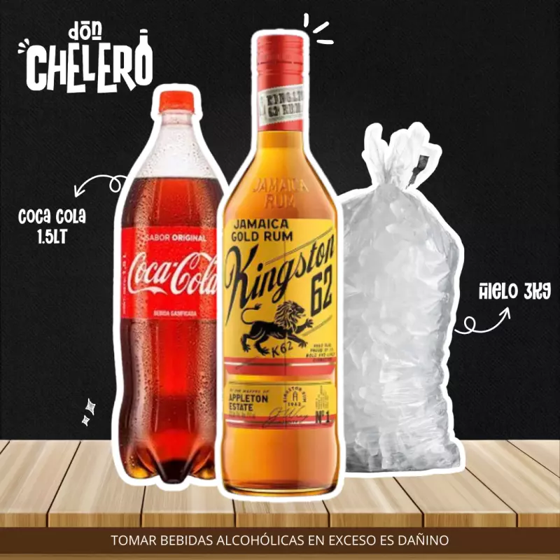 KINGSTON 62 JAMAICA GOLD RUM 750 ML