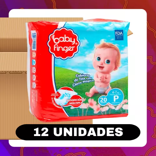 Bulto Baby Finger Pañales P