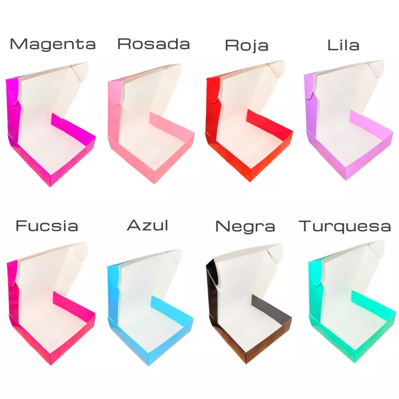Cajas Regalo (20x20x6) Colores
