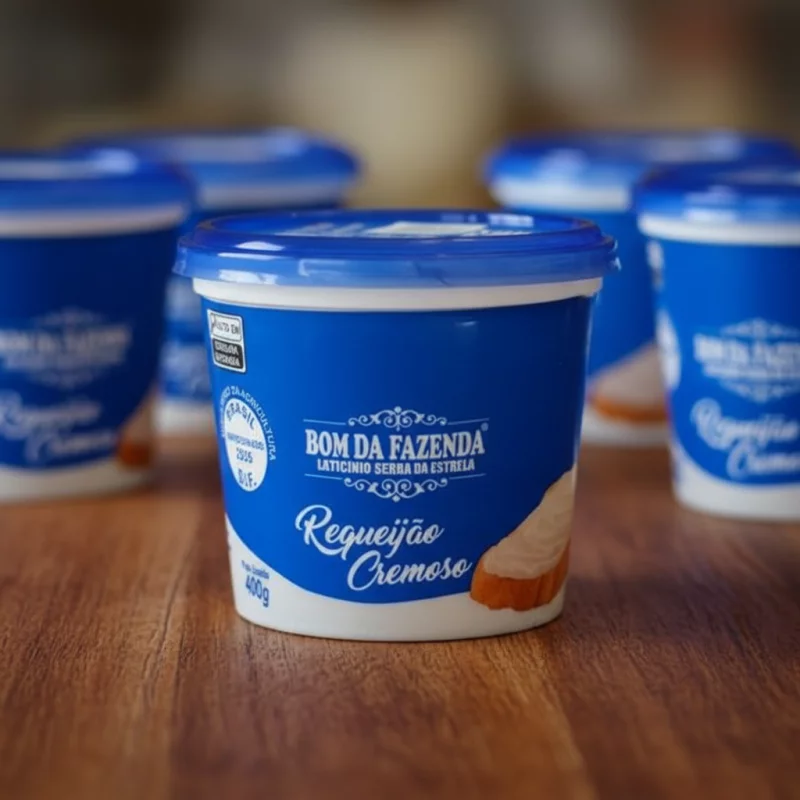 Requeijão Cremoso - Bom da Fazenda