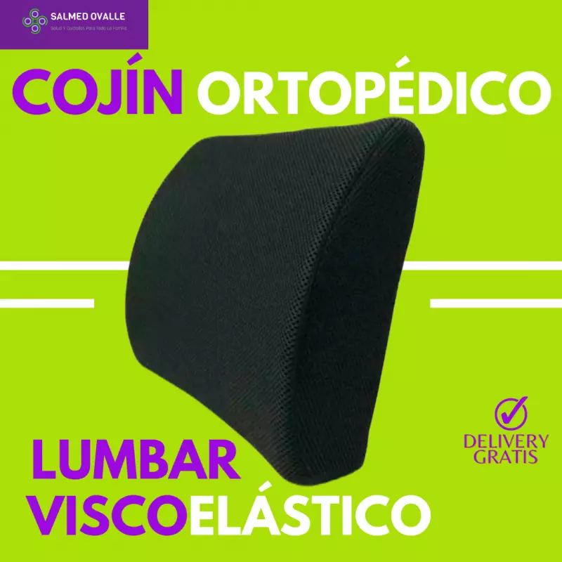 COJÍN ORTOPÉDIC LUMBAR VISCOELÁSTIC