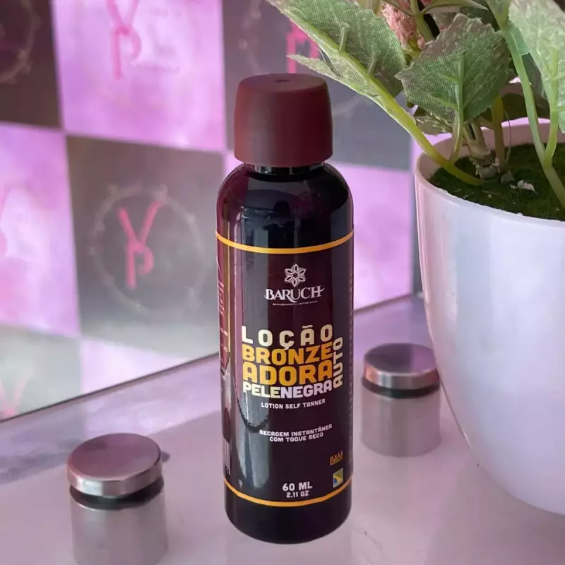 Loção Auto bronzeadora Pele Negra