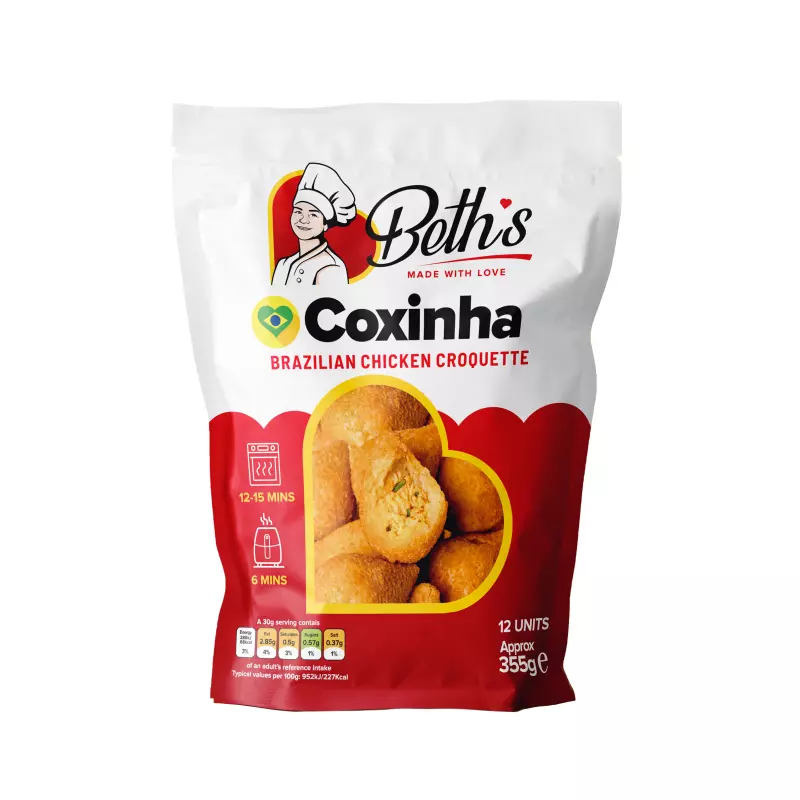 Coxinha Frita Congelada Beth's 12 Un