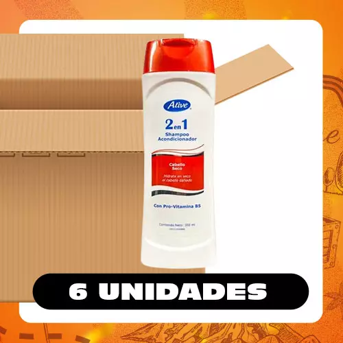 Media Caja Alive 2en1 Seco 350ml