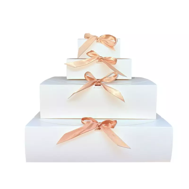 Caja Deluxe Blanca (Incluye Cinta)