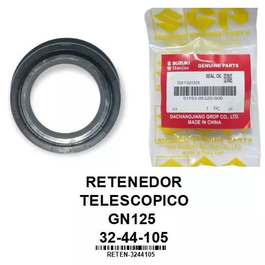 RETENEDOR TELESCOPICO GN125