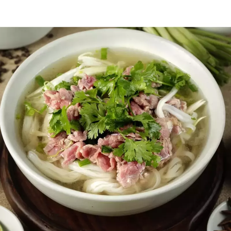 Pho tiritas de sirlon de res