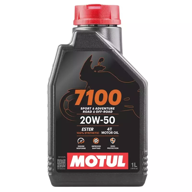 Motul 7100 4T SAE 20w-50 de 1 litro.
