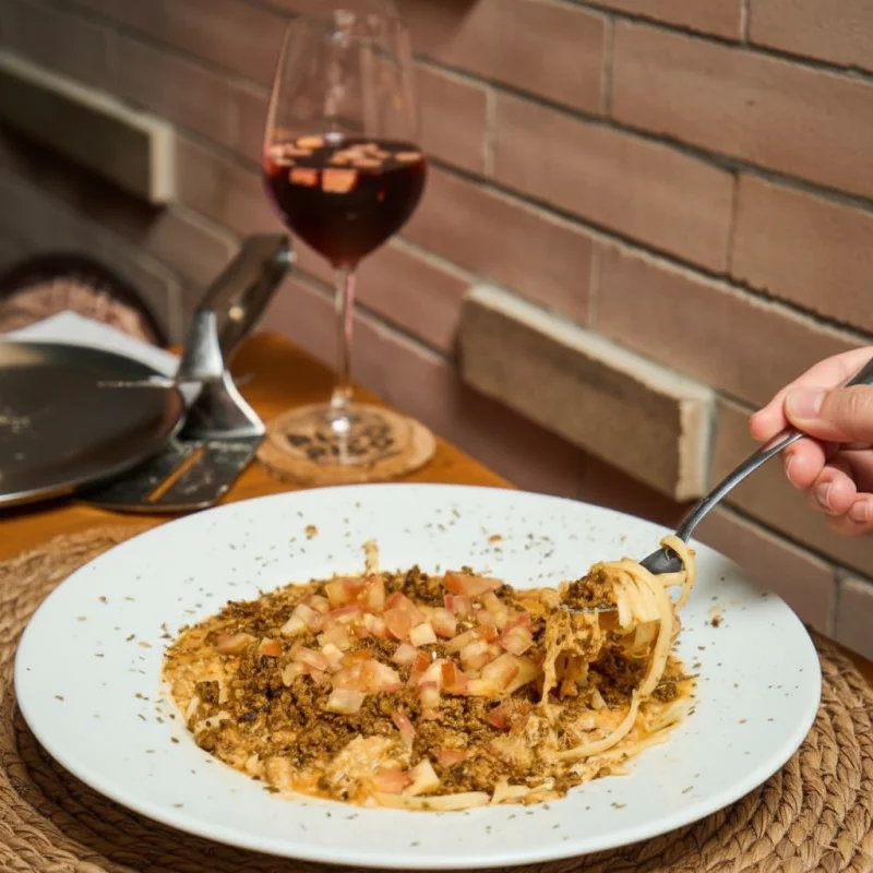 Ragu cremoso a la bolognesa