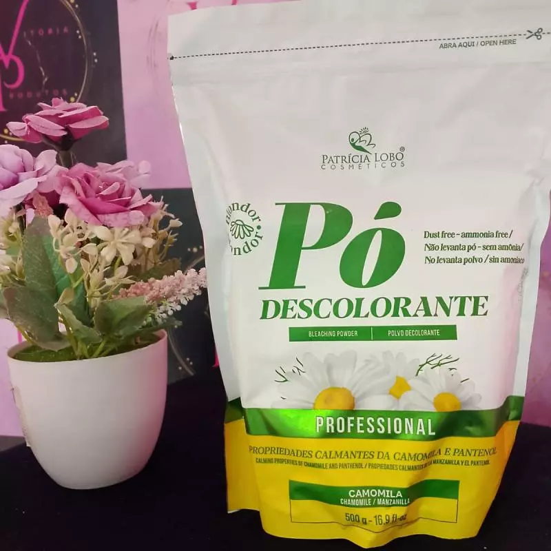 Pó descolorante camomila 500g