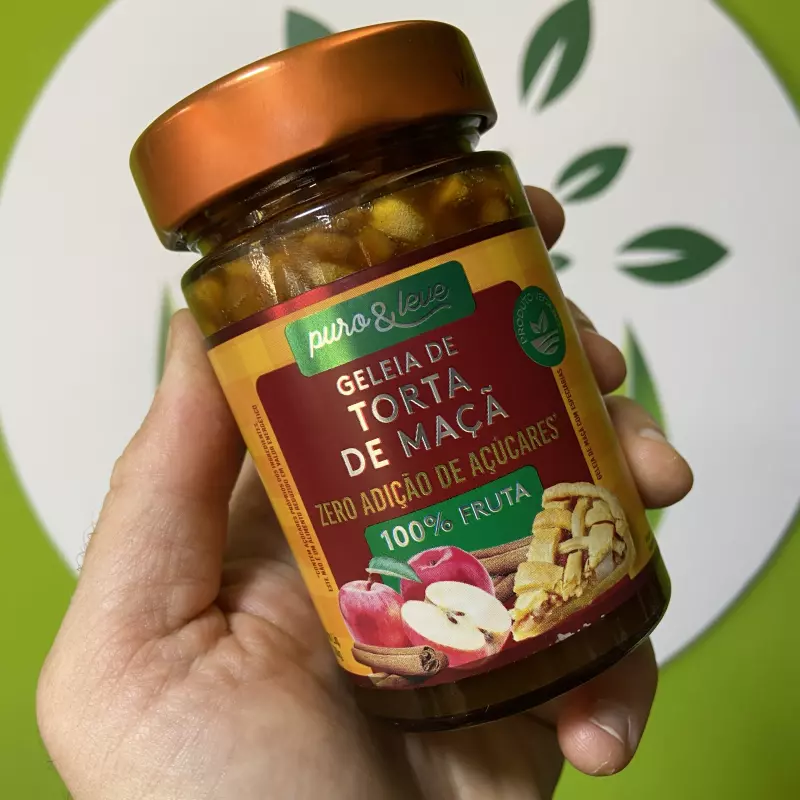 Geleia torta de maçã Puro & Leve