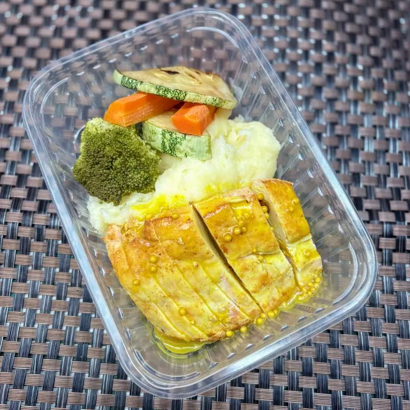 Frango ao mel e mostarda