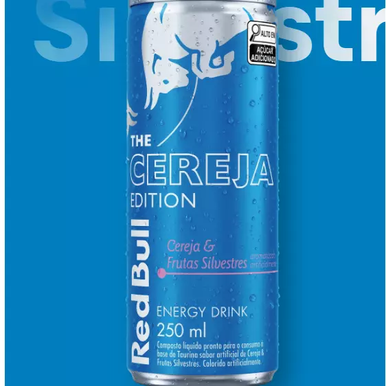 Red Bull Cereja & Frutas silv. 250ml