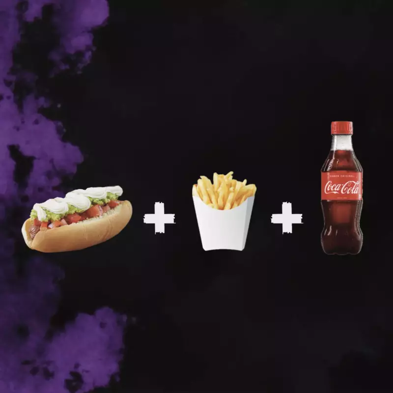 COMPLETO+ PAPAS PEQ+ BEBIDA 250 ML