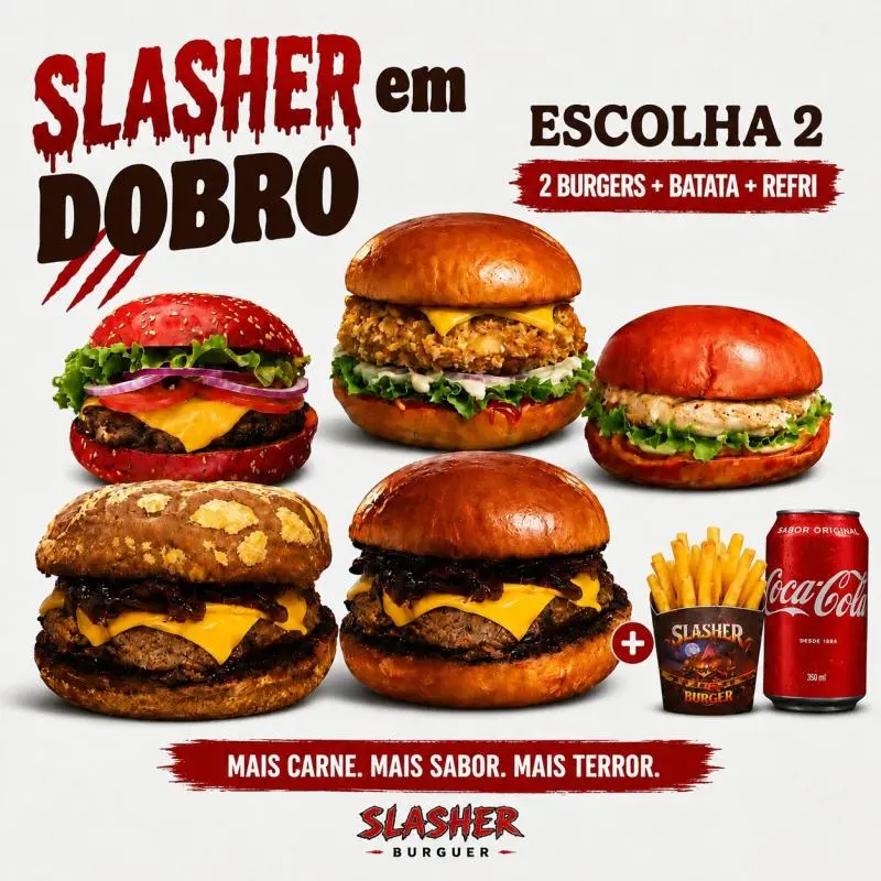 Monte seu Duplo Burguer