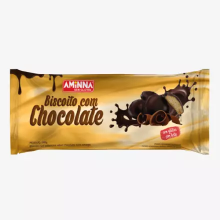 Biscoito com chocolate sem glút 100g