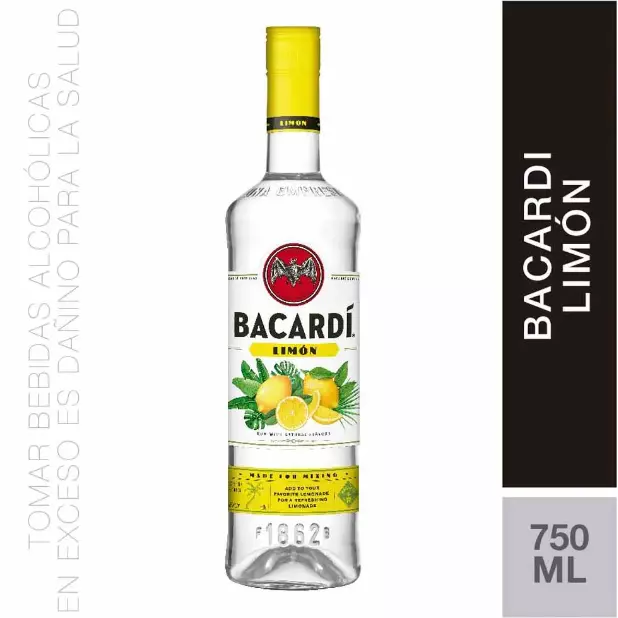 BACARDI DE LIMON 750ML