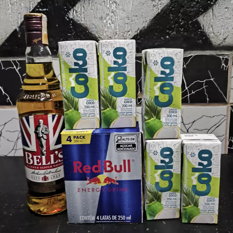 COMBO BELLS C RED BULL