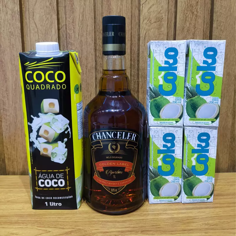 COMBO CHANCELER C AGUA DE COCO/ SUCO