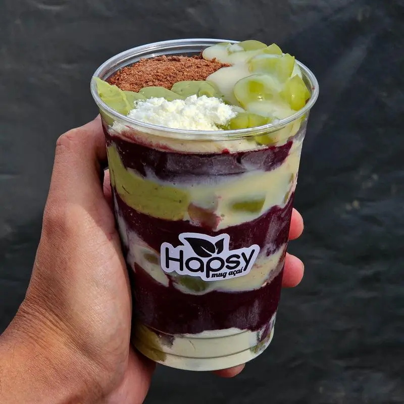 Hapsy (473ml) + 5 Toppings