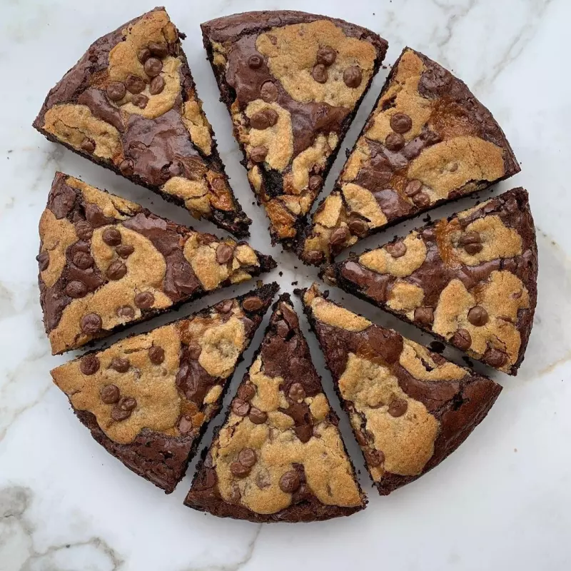 Torta Brookies: FATIA