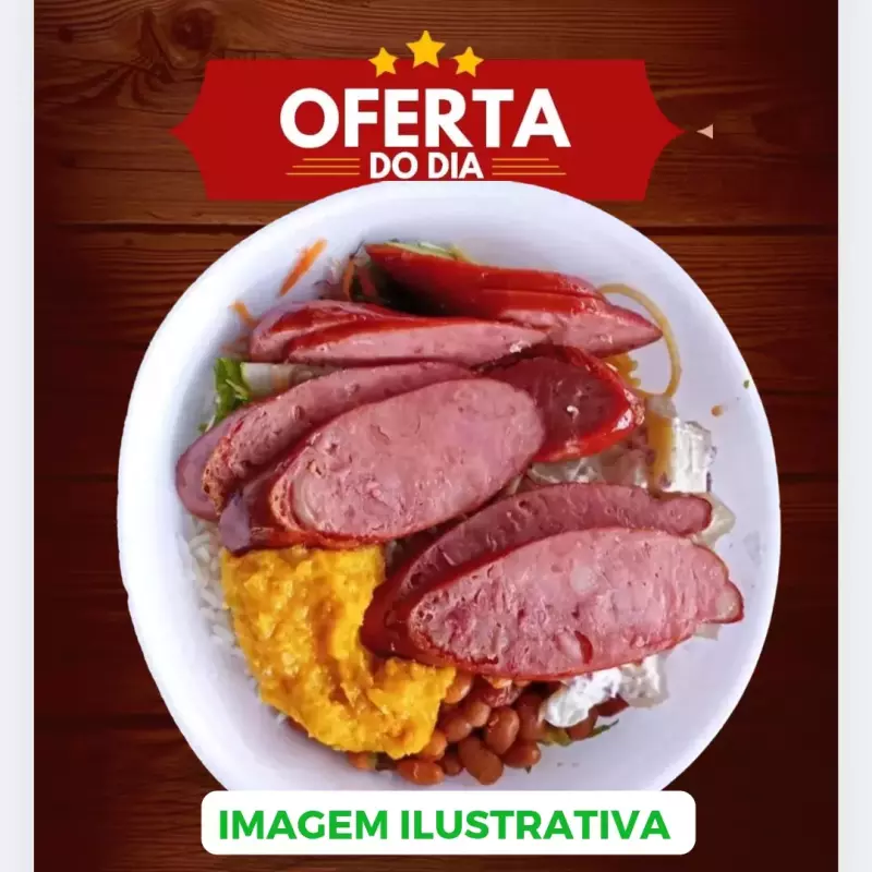 PROMOÇÃO MARMITEX CALABRESA ASSADA