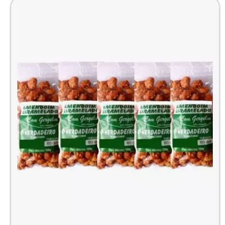 Amendoim caramelizado