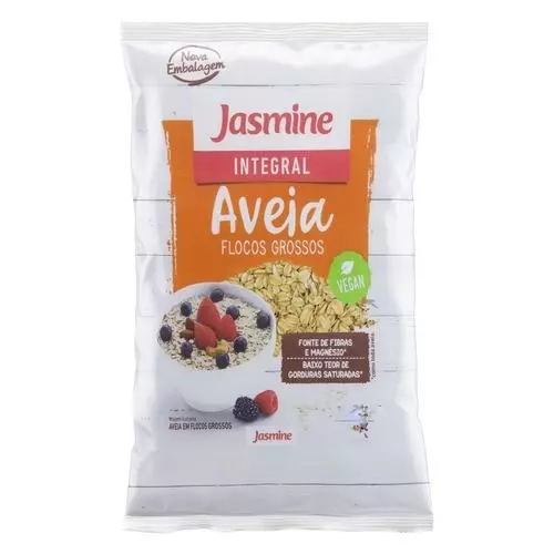 Aveia Integral Flocos Grossos - Jasmine 400g