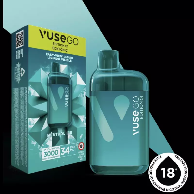 MENTHOL ICE (3.000 PUFFS VUSE GO)