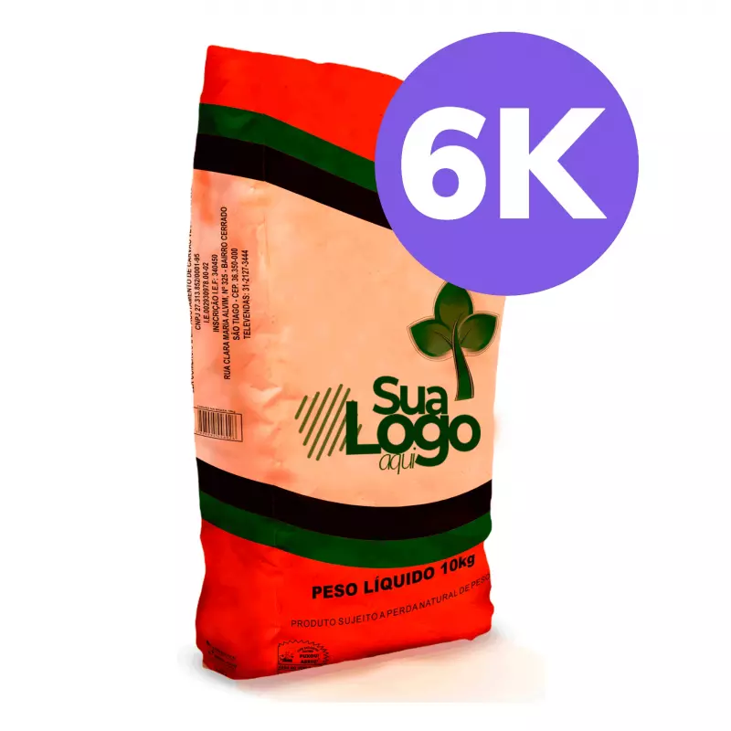 Saco de Carvão de 6 kilos