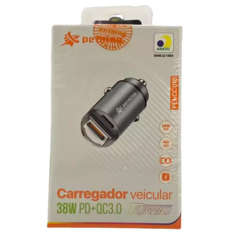 CARREGADOR VEICULAR 38W PEI-CC015