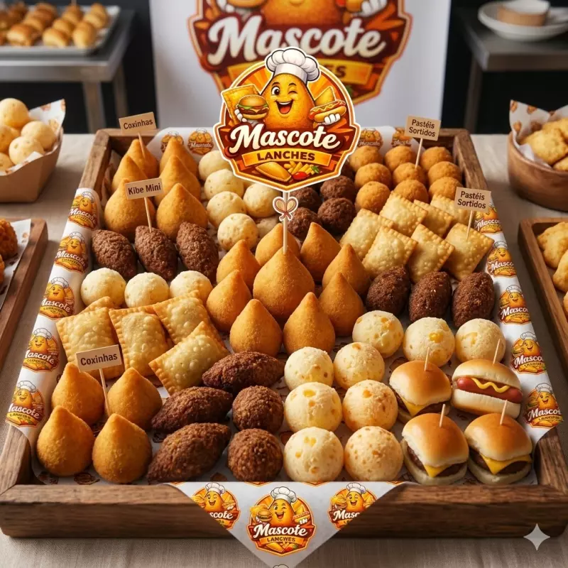 Salgado de festa FRITO 50und