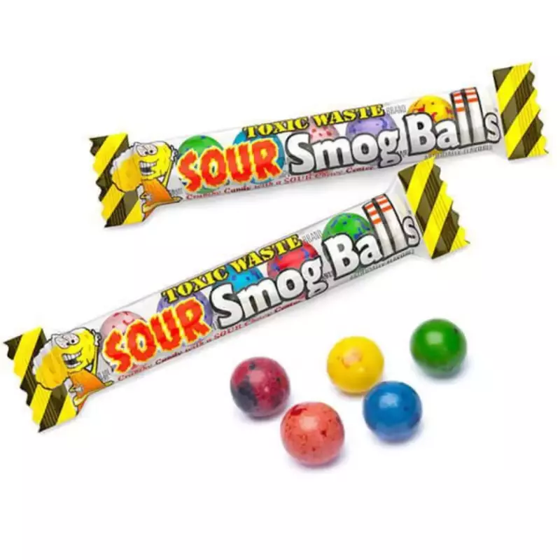 Sour smog balls