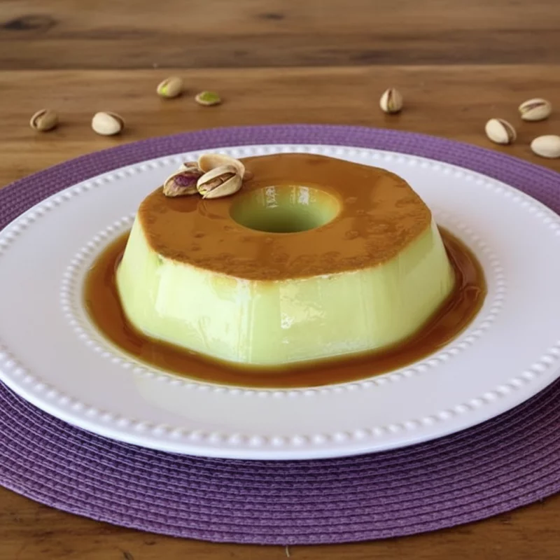Pudim Pistache | M ( até 6 fatias)