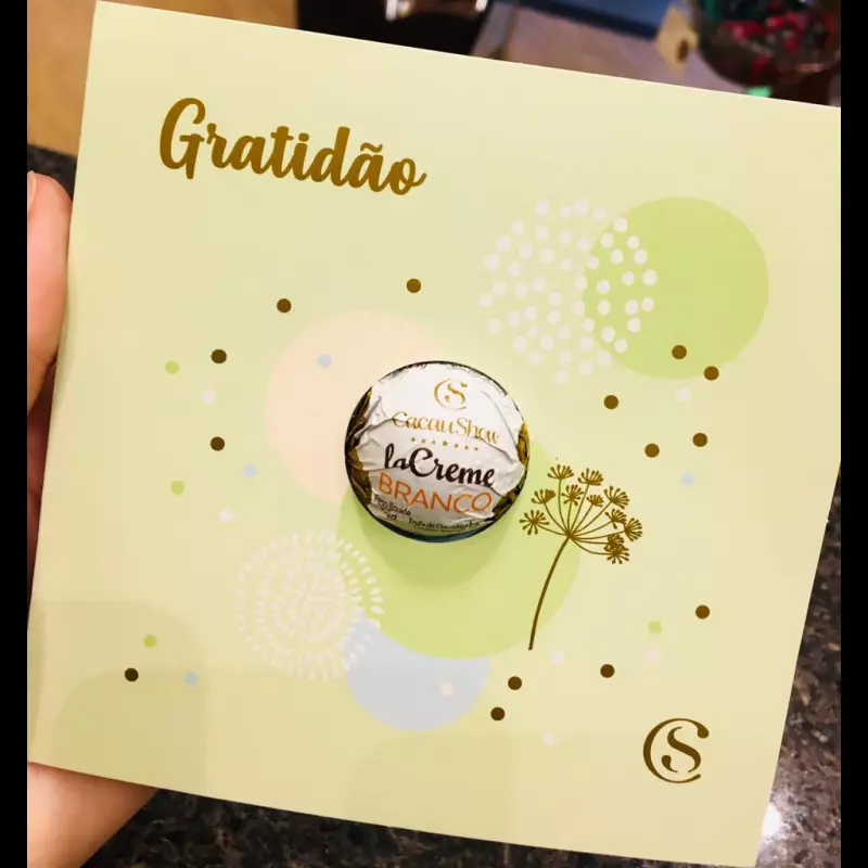 Cartão Gratidão