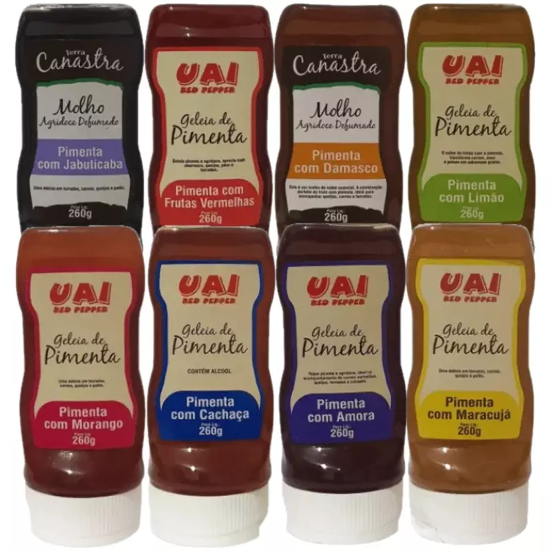 GELÉIA  DE PIMENTA UAI  260G $12.05