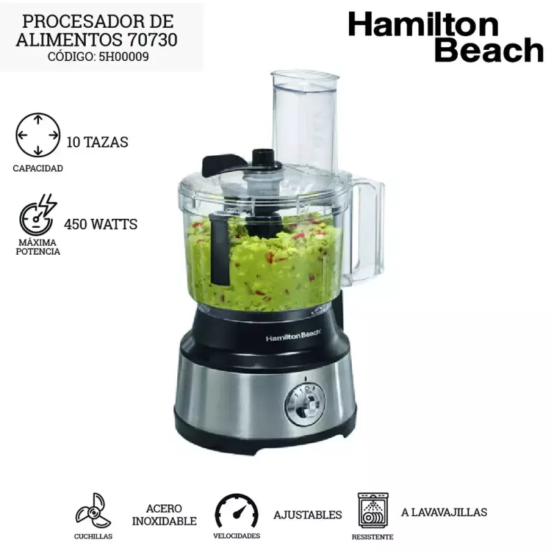 PROCESADOR ALIMENTOS 70730G 450W HB