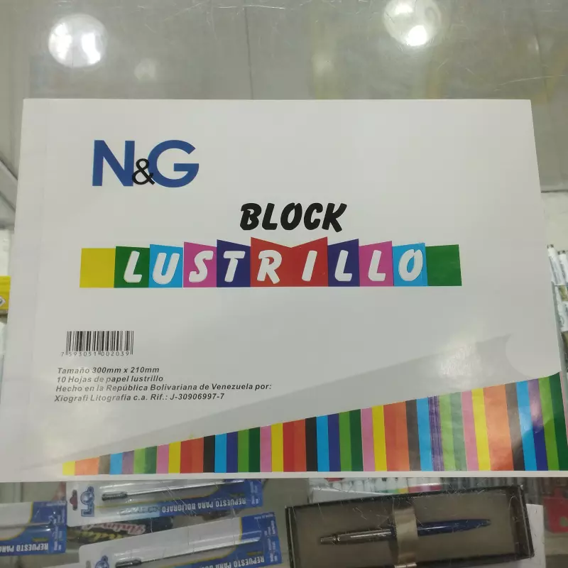 Block de papel Lustrillo
