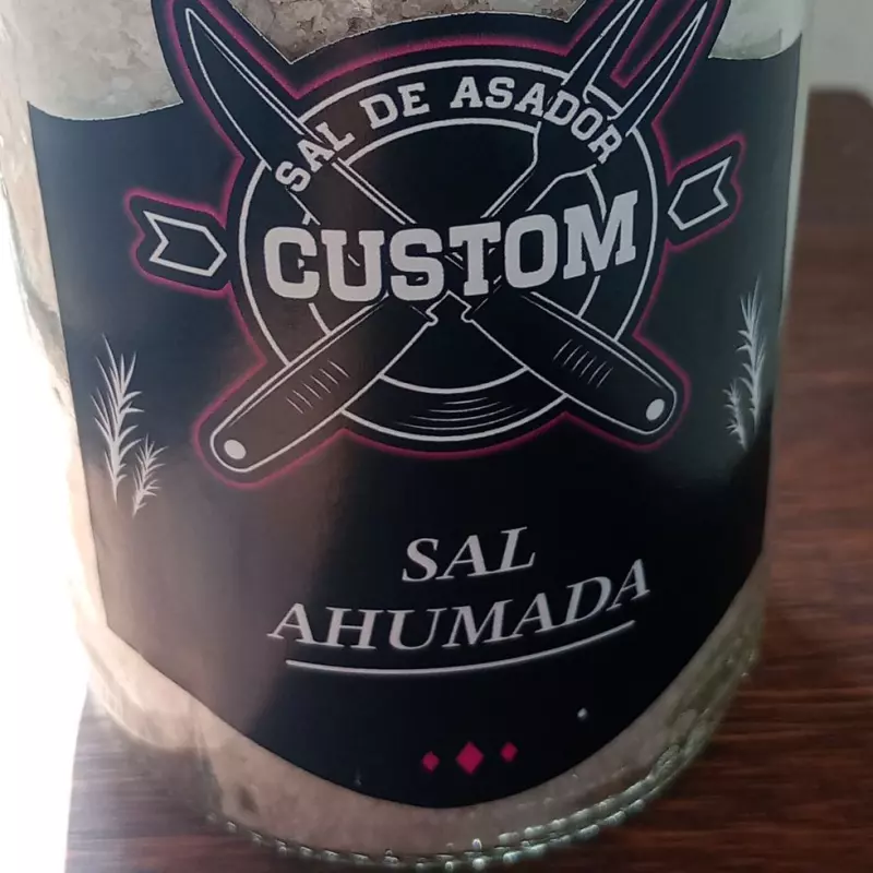 Sal del asador x 365gr sal ahumada