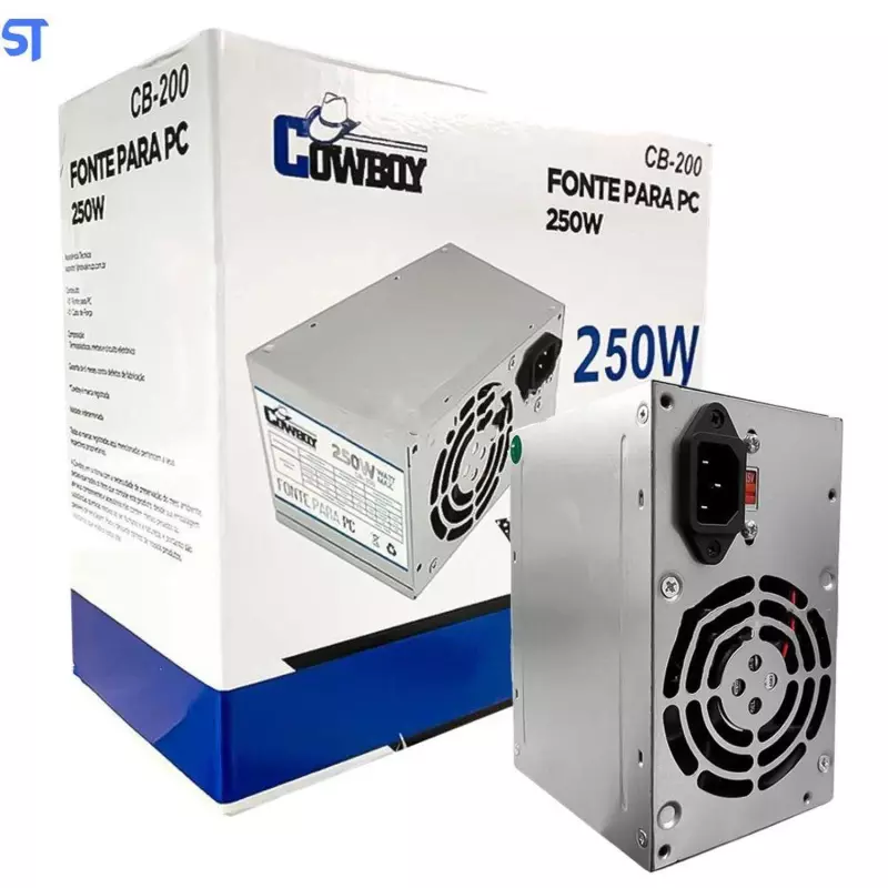 FONTE PARA PC COWBOY 250W CB-200
